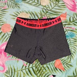 Under Armour shorts. Fitted.